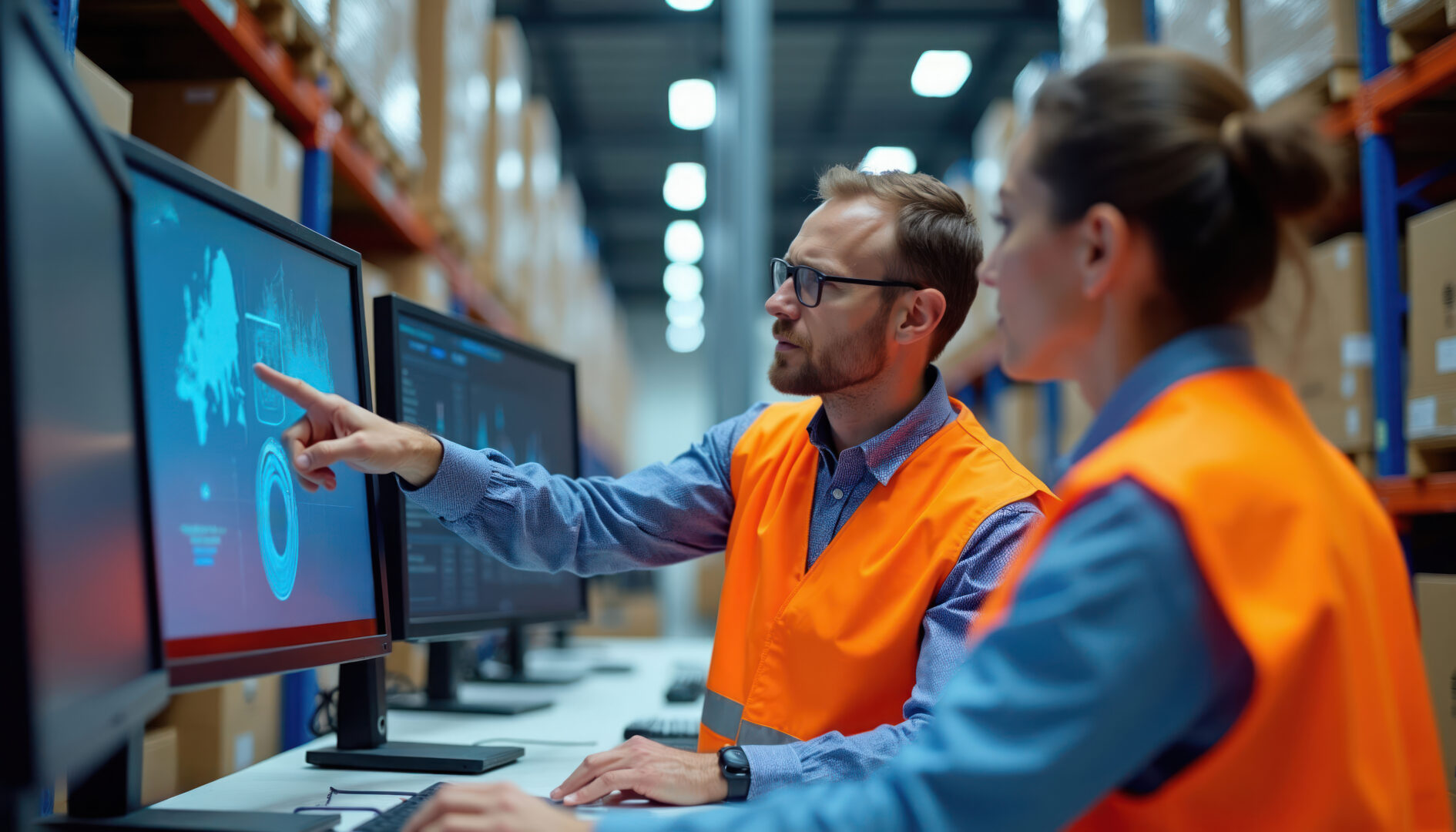 CDL team monitoring warehouse operations